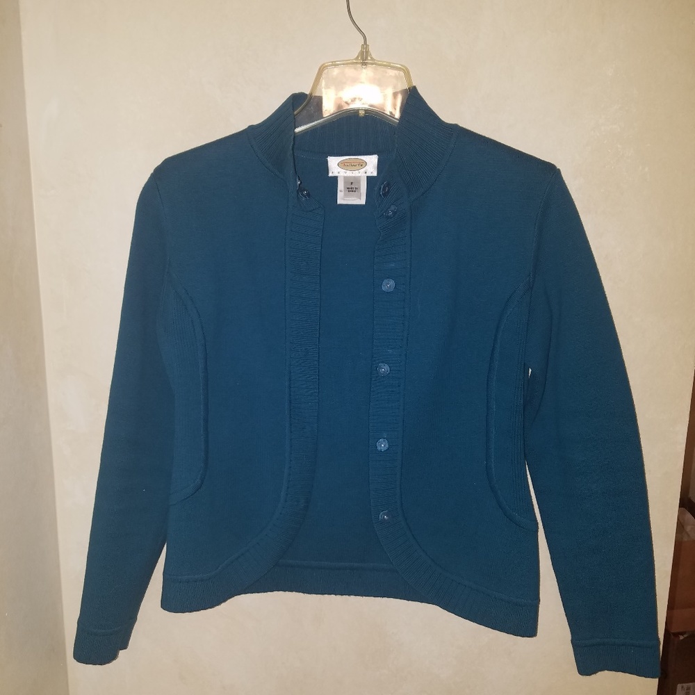 Talbots Teal Sweater